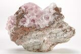 Cobaltoan Calcite Crystal Cluster - Bou Azzer, Morocco #215044-1